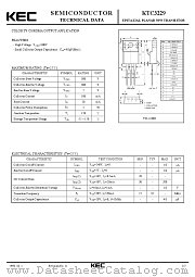 KTC3229 datasheet pdf Korea Electronics (KEC)