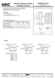 Z02W3.3V datasheet pdf Korea Electronics (KEC)