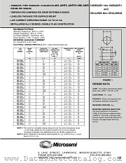 JANTXV1N4575AUR-1 datasheet pdf Microsemi
