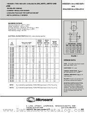 JANTXV1N5289UR-1 datasheet pdf Microsemi