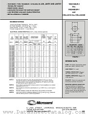 CDLL5538 datasheet pdf Microsemi