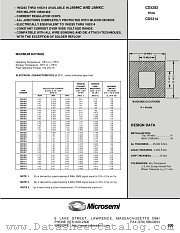 CD5303 datasheet pdf Microsemi