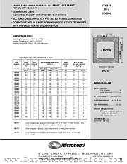 CD961B datasheet pdf Microsemi