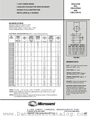 CDLL4761 datasheet pdf Microsemi