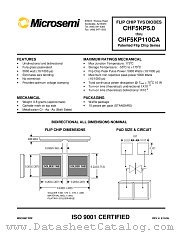 CHF5KP40 datasheet pdf Microsemi