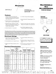 MLL14KESD9.0A datasheet pdf Microsemi