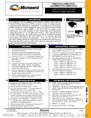 SMBJ6.5C datasheet pdf Microsemi