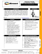 JAN1N3015B datasheet pdf Microsemi
