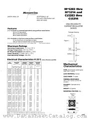 MV5289 datasheet pdf Microsemi