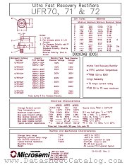 60HFU-600 datasheet pdf Microsemi