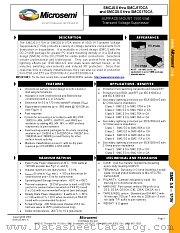 SMCG51C datasheet pdf Microsemi