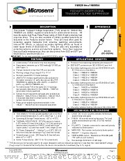 JANTXV1N5657A datasheet pdf Microsemi