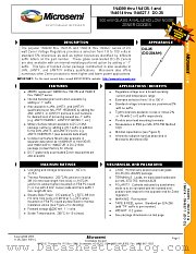 JANTX1N4116-1 datasheet pdf Microsemi