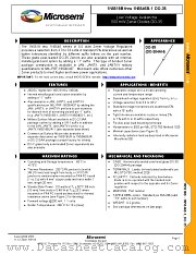 JANTXV1N5542B-1 datasheet pdf Microsemi