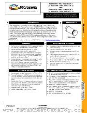 JANTXV1N4117UR-1 datasheet pdf Microsemi