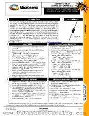 MPTE-15 datasheet pdf Microsemi
