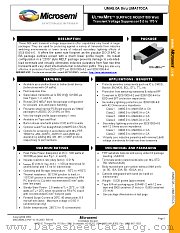 UMA12A datasheet pdf Microsemi