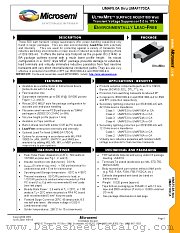 UMAF6.0A datasheet pdf Microsemi