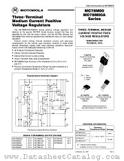 MC78M20ACT datasheet pdf Motorola