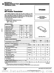 TP3069 datasheet pdf Motorola