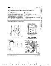 DS3628 datasheet pdf National Semiconductor