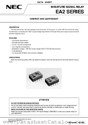 EA2-3S datasheet pdf NEC