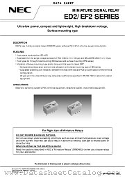 ED2-3 datasheet pdf NEC