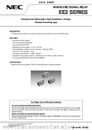 EE2-6S-R datasheet pdf NEC