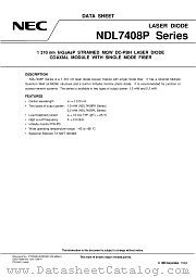 NDL7408PKC datasheet pdf NEC