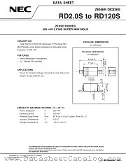 RD110S datasheet pdf NEC