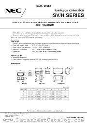 SVHA1V154M datasheet pdf NEC