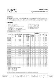 SM5006CNCS datasheet pdf Nippon Precision Circuits Inc