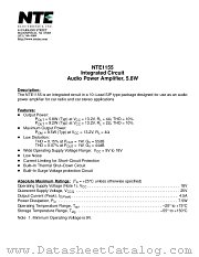 NTE1155 datasheet pdf NTE Electronics