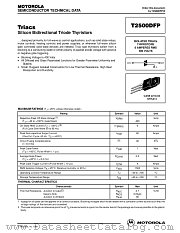 T2500DFP-D datasheet pdf ON Semiconductor