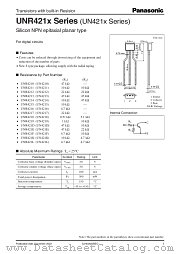 UNR4214 datasheet pdf Panasonic