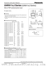 UNR911NJ datasheet pdf Panasonic