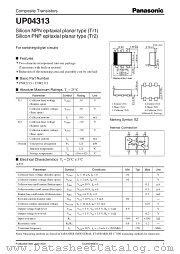 UP04313 datasheet pdf Panasonic