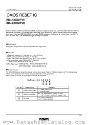 BD4957G/FVE datasheet pdf ROHM