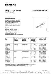 LY3380-HL datasheet pdf Siemens