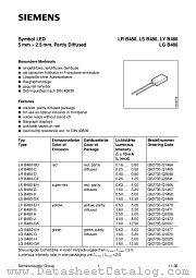 LSB480-G datasheet pdf Siemens
