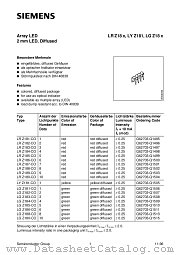 LRZ188-CO datasheet pdf Siemens