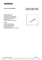 LR3360-G datasheet pdf Siemens