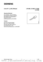 LR5460 datasheet pdf Siemens