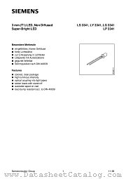LS3341-P datasheet pdf Siemens