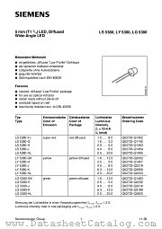 LS5380-HL datasheet pdf Siemens