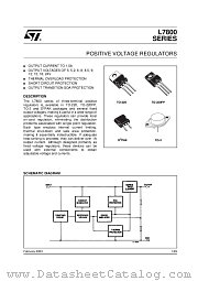 L7805CP datasheet pdf ST Microelectronics