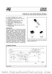 L78L08ABD datasheet pdf ST Microelectronics