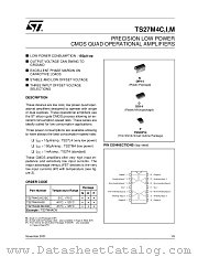 TS27M4CN datasheet pdf ST Microelectronics