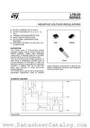 L79L08ACD datasheet pdf ST Microelectronics