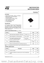 SM15T6V8A datasheet pdf ST Microelectronics